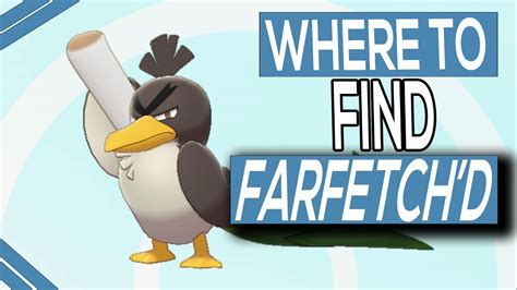 pokemon sword farfetch'd location.